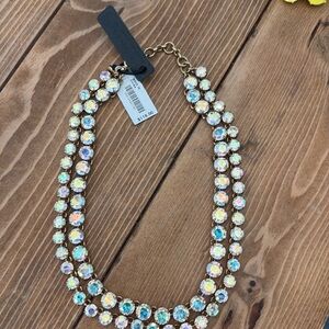 NWT JCrew crystal necklace